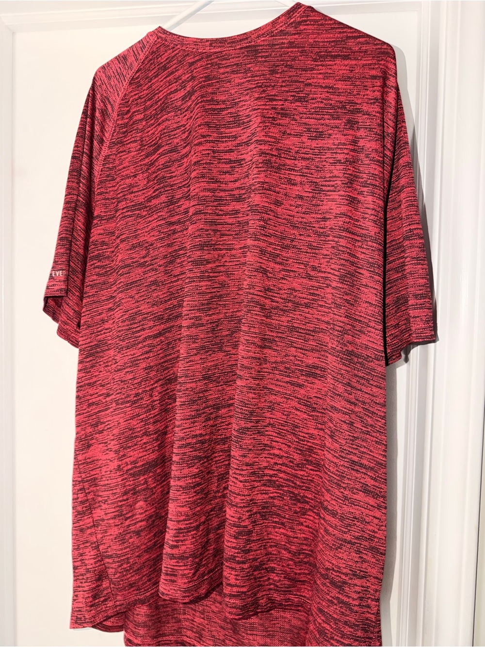 Men’s Xersion Heathered Red Short Sleeve Performance Tee